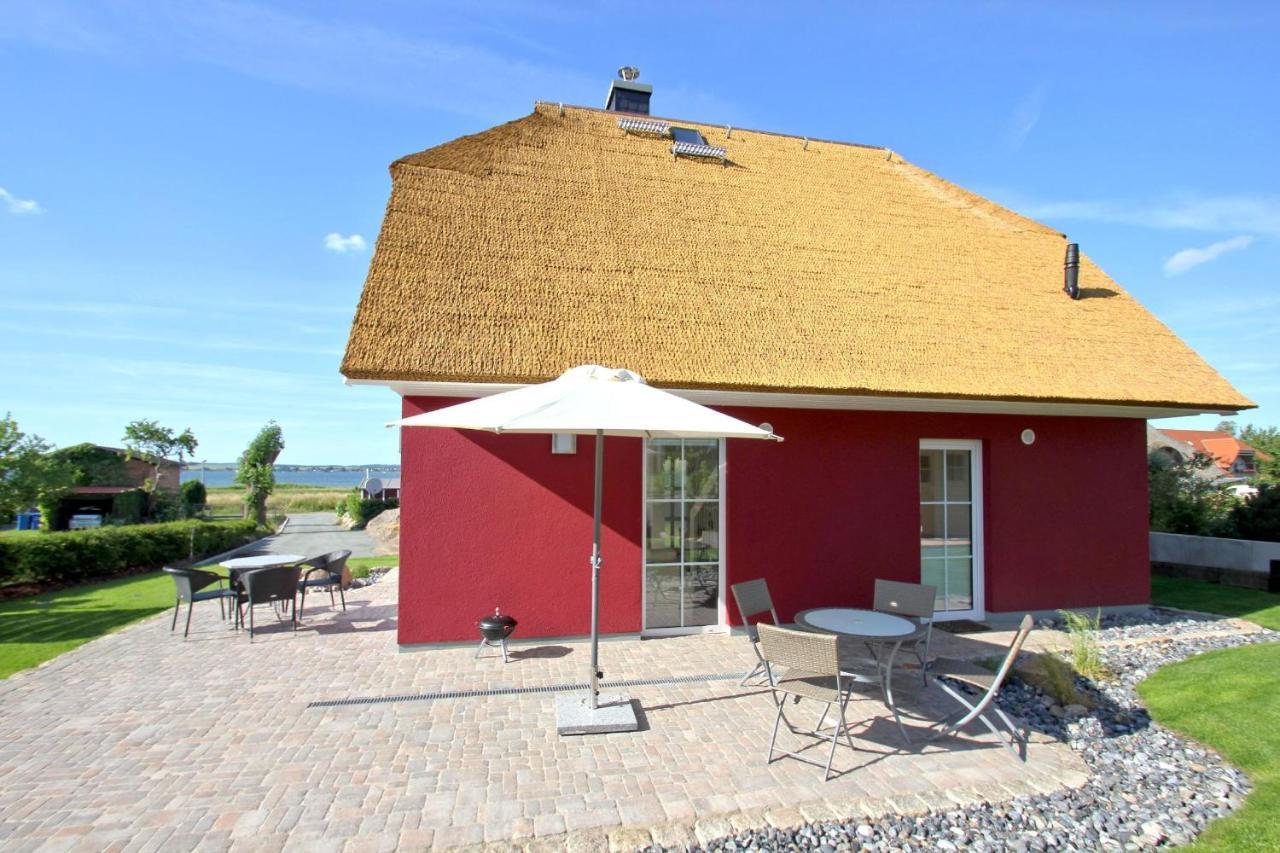 Ferienhaus Falke Haus - Terrasse, Garten, Meerblick 가거 외부 사진